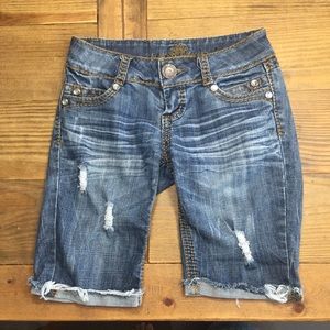 Almost Famous Jeweled Bermuda Shorts